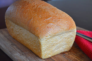Fresh, homemade organic bread
