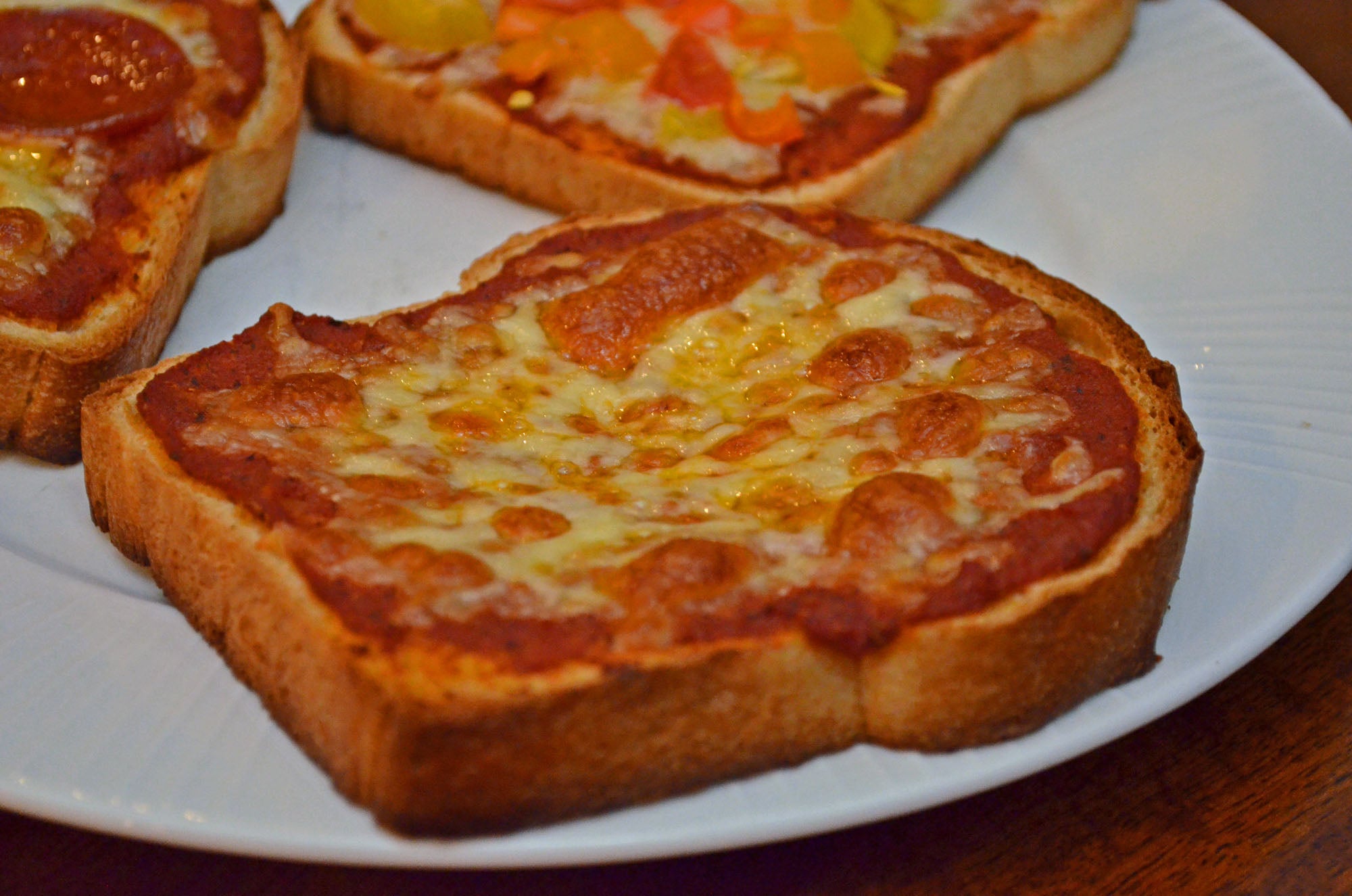 Father Time Pizza Toast