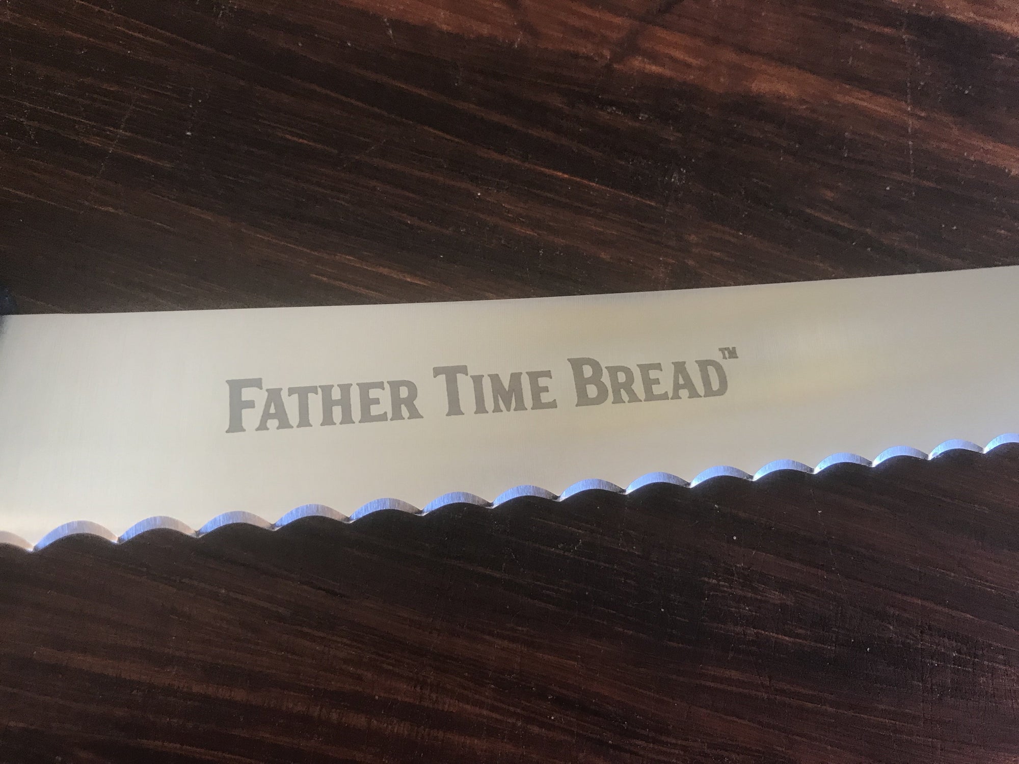 Father Time Bread Knife