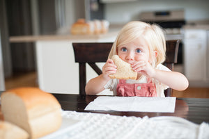 Meals kids eat with bread
